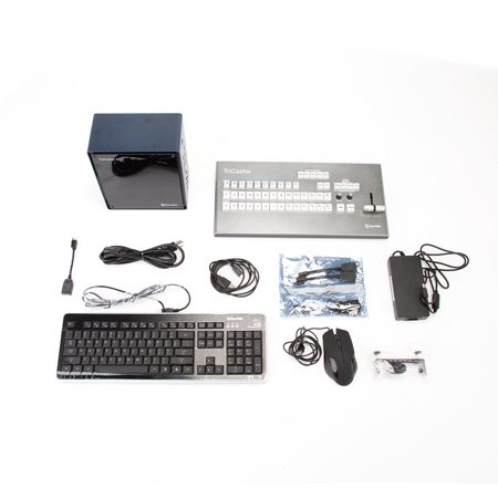 NewTek TriCaster Mini Advanced HD-4 Bundle with TriCaster Mini Control Surface and Custom Travel Case