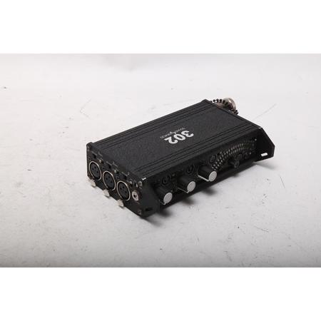 Sound Devices 302 Portable 3 Channel Field Mixer - SKU#1620281