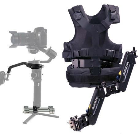 SteadiCam Steadimate-S Aero 15 Arm & Aero Vest Kit with Mechanical Gimbal Collar/Yoke & Weighted Base