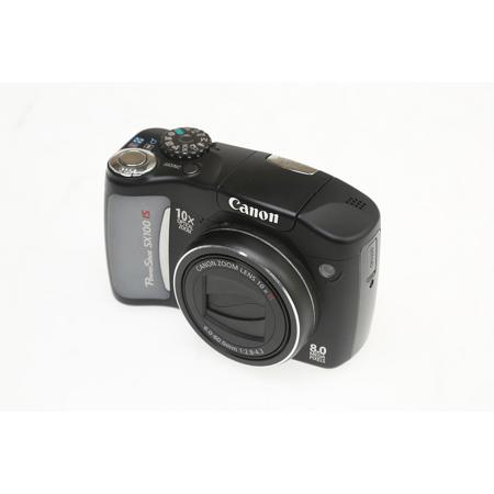 USED Canon Powershot Sx100 Is Digital Camera, PC1256 (Black)