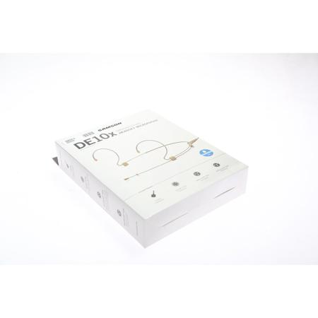 Samson DE10x Omnidirectional Headset Microphone with 3mm Miniature Condenser Capsule, IP65, Beige - Includes Multiple Cable Kit