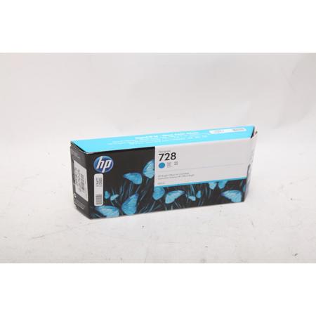 HP 728 300ml Cyan Ink Cartridge for DesignJet T730 and T830 Inkjet Printers