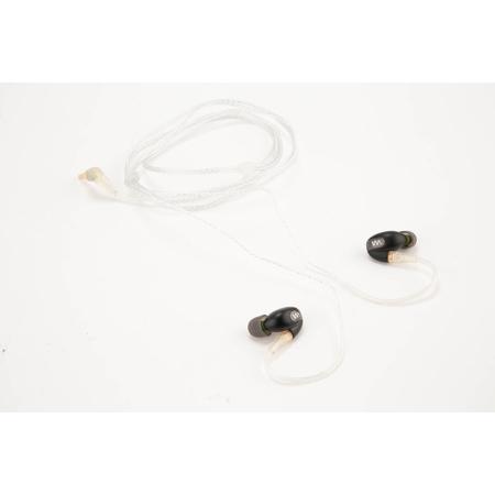 Westone W80-V3 8ドライバー ユニバーサルフィット インイヤーイヤホン 高解像度シルバーMMCXケーブル付き ブラック : Westone Audio W80V3 - Eight-Driver Earphones with Bass