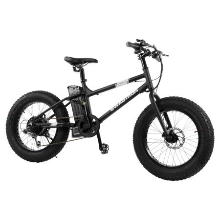Swagtron EB-6 Youth Fat E-Bike - 18.6mph Speed, Black SKU#1629132