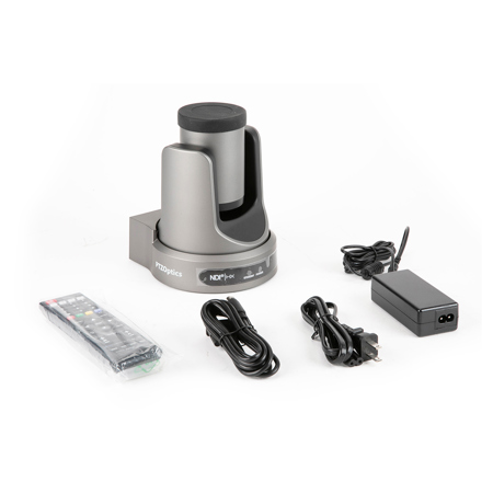PTZOptics 2.12MP Full HD NDI|HX Broadcast and Conference 20x PTZ Camera, Gray