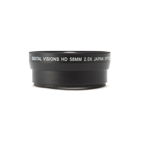 Bower 58mm 2x Professional Telephoto Tele Lens for Digital Cameras - SKU#1631548
