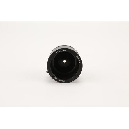 AIDA 2.8mm-12mm F1.4 Varifocal 3MP Lens with CS Mount for 1/3" Full HD Cameras