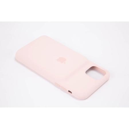 Apple Smart Battery Case with Qi Wireless Charging for iPhone 11 Pro Max, Pink Sand