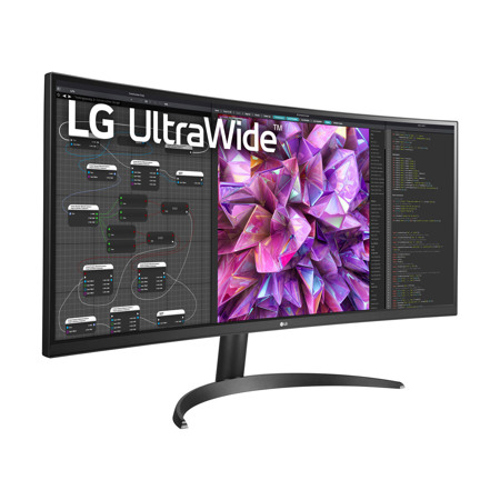 LG 34WQ60C-B 34" 21:9 UltraWide QHD Curved IPS LCD HDR Monitor - SKU#1634031