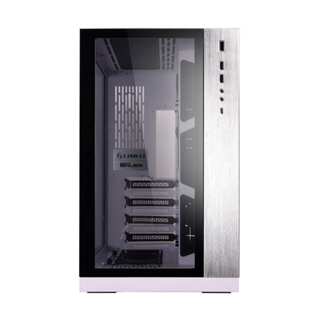 Lian-Li PC-O11DW Dynamic Mid Tower Tempered Glass Computer Case - White #1634048
