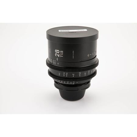 Sigma 28mm T1.5 FF High-Speed Prime Cine Lens - Feet, Arri PL Mount SKU#1634878