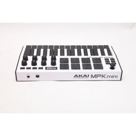 Used Akai MPK Mini MK3 25-Key MIDI Controller - White SKU#1635628