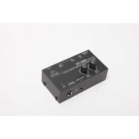 Behringer Micromon MA400 Ultra-Compact Monitor Headphone Amplifier, 15Hz-25 kHz Bandwidth, 2 kOhms Input Impedance