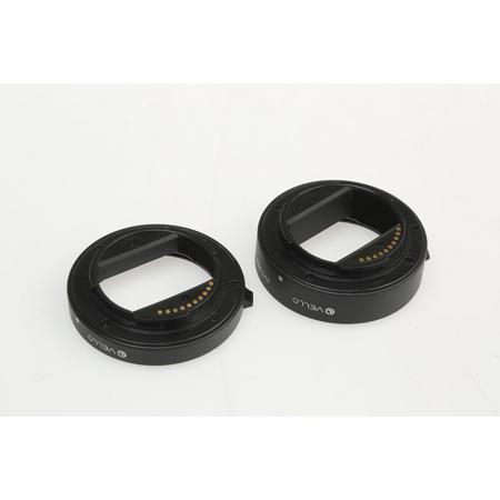 Vello EXT-SFED Deluxe Auto Focus Extension Tube Set for Sony E-Mount Lenses