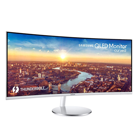 Samsung C34J791 34" 21:9 Ultra-Wide QHD 100Hz Curved VA LED LCD Monitor #1638374