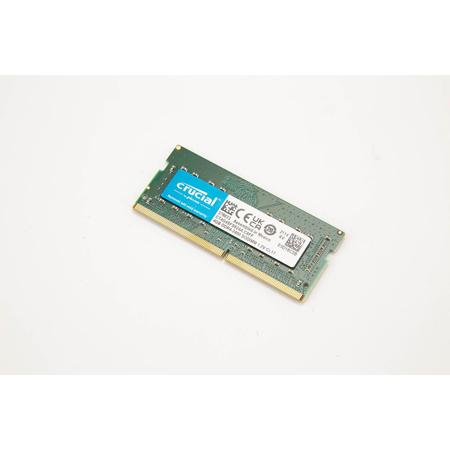 Crucial 4GB 260-Pin SODIMM DDR4 (PC4-19200) Server Memory Module, CL=17, Unbuffered, 2400 MT/S Speed, Non-ECC, 1.2V, Single Rank, x8 Based, 512Meg x 64