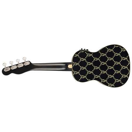 Fender Billie Eilish Ukulele, Walnut Fingerboard - Black SKU#1640589