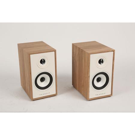 Triangle Borea BR02 80W 2-Way HiFi Bookshelf Speakers, Light Oak, Pair