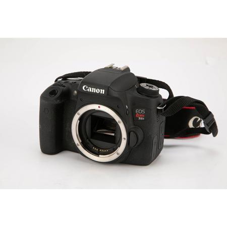Used Canon EOS Rebel T6s DSLR Camera Body, 24.2MP, 3" Touchscreen LCD