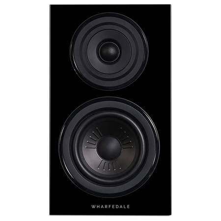 Wharfedale Diamond 12.1 5" 2-Way Bookshelf Speaker - Pair, Black SKU#1644221