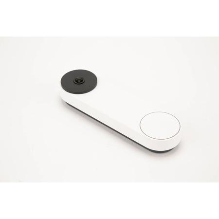 Google Nest Wi-Fi Video Doorbell, Battery, Snow - SKU#1644506