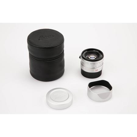 Leica 50mm f/2.4 Summarit-M, Manual Focus (6-Bit Coded) Lens for M System - Silver