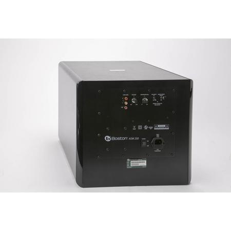Boston Acoustics ASW250 250-Watt Peak 10" Down-Firing Powered Subwoofer #1651090