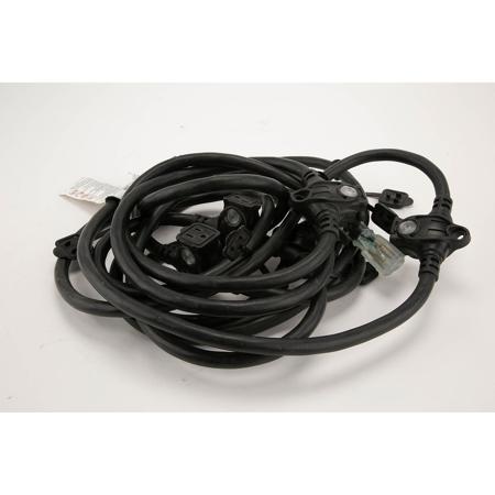 E-String Six Outlet AC Extension Cord, Black - 23' (120V/20A) SKU#1651521