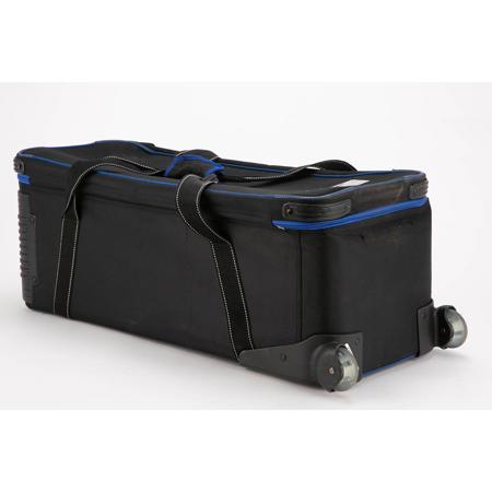 Hensel Softbag VII, Deluxe Light System Padded Carrying Case with Wheels, Black