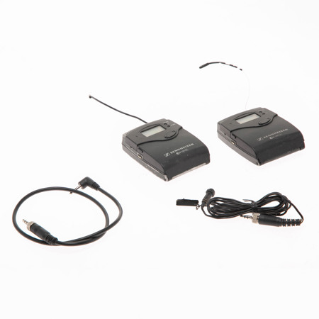 Used Sennheiser EW 100 G3-A Series Dual Basic Kit - 