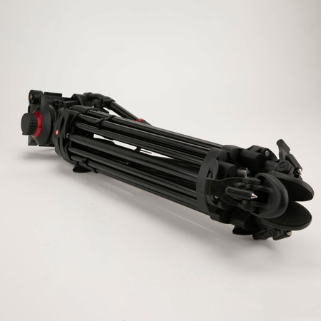 Manfrotto 504HD VD Fluid Video Head with 546B Aluminum Tripod - SKU#1656876