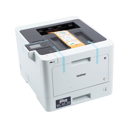 Brother HL-L8360CDW Business Color Laser Printer with Duplex Printing and Wireless Networking, 33 ppm Color/Black, 2400x600 dpi, 250 Sheet Standard Input Tray