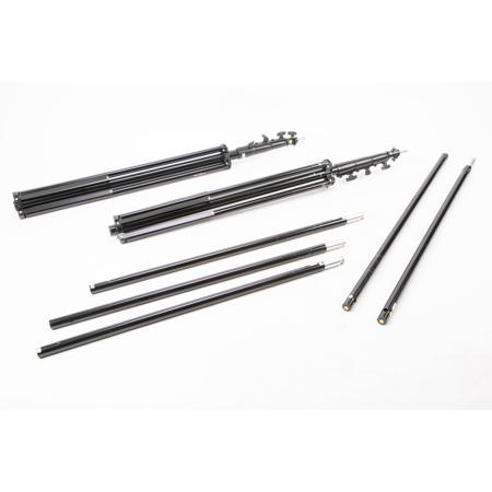 Ravelli ABS Photo Video Backdrop Stand Kit 10' Tall x 12.3' Wide with Dual Air