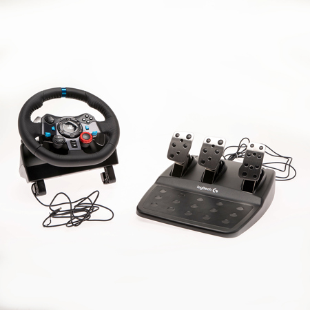 Logitech G29 Driving Force Racing Wheel with Pedals for