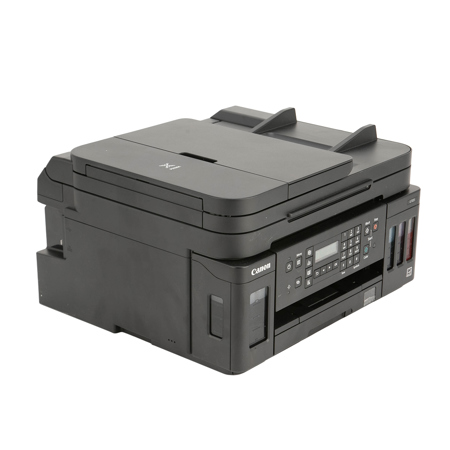 Canon Pixma G7020 Wireless MegaTank Multifunction Inkjet Color Printer, Wi-Fi, 4800x1200 dpi, 350 Sheet Capacity - Print, Copy, Scan, Fax