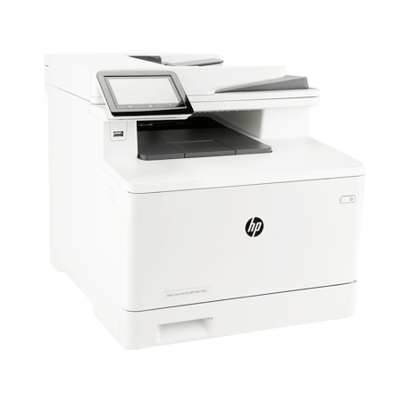 HP Color LaserJet Pro MFP M479fdn Duplex Laser Printer, Up to 27ppm (Black/Color), 600x600 dpi, 250 Sheet Standard Input Tray, USB 2.0 and Ethernet Connectivity - Print, Copy, Scan, Fax, Email