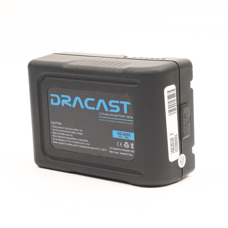 Dracast 90Wh 14.8V DC Compact V-Mount Li-Ion Battery