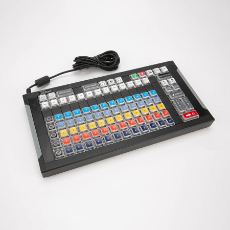 X-Keys 99-Keys USB Wirecast Control Surface - Blue & Red Backlighting SKU1663318