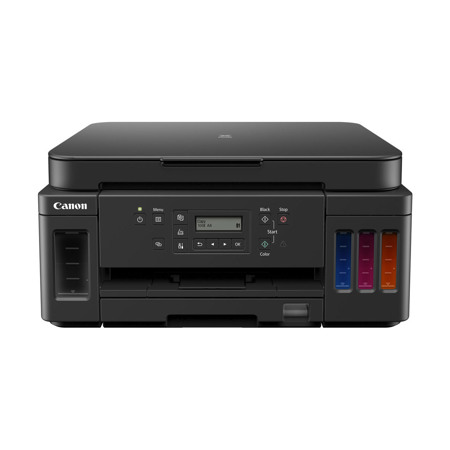 Canon PIXMA G6020 Wireless MegaTank All-In-One InkJet Printer, 4800x1200 dpi, 350 Sheet Capacity - Print, Copy, Scan