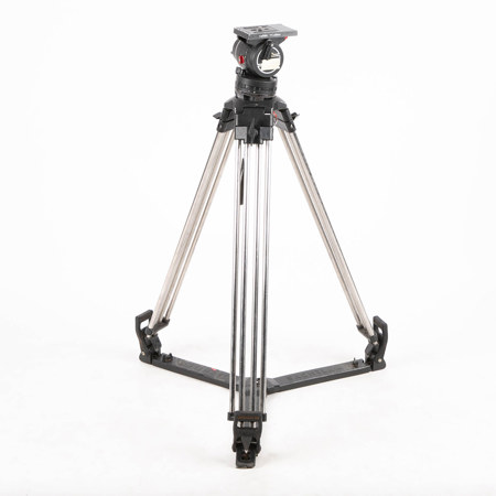Sachtler-Munchen Video Tripod with Fluid Head and Floor Spreader - SKU#1665597