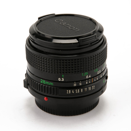 Canon FD 28mm F/1-2.8 Lens *52