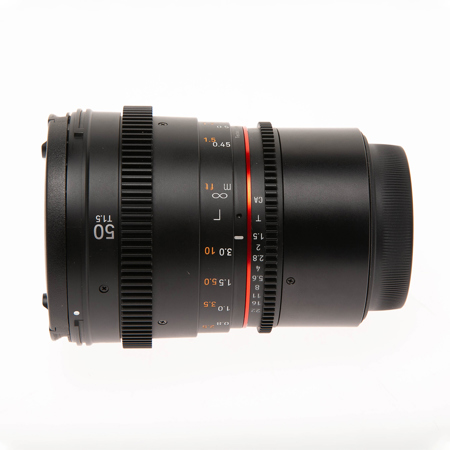 USED Rokinon 50mm T1.5 Cine DSX Lens for Canon RF
