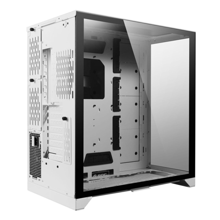 Lian-Li O11 Dynamic EVO ATX Mid Tower Tempered Glass Computer Case, White