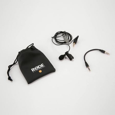 RODE SmartLav+ Lavalier Condenser Microphone for Smartphones with TRRS  Connections