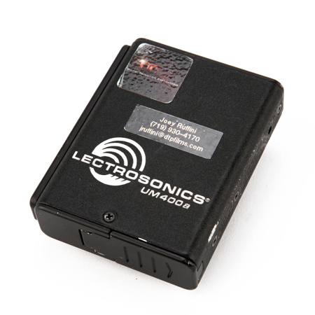 Lectrosonics UM400a Digital Hybrid UHF Belt Pack Transmitter.