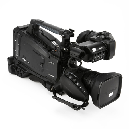 Sony PXW-X320 XDCAM 1080p Solid State Memory Camcorder with Fujinon 16x Servo Zoom Lens (4046 Hours)