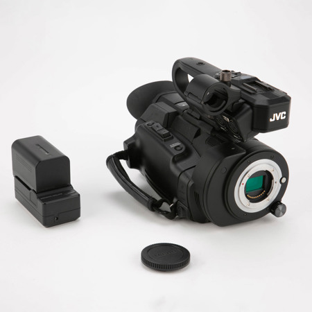 Used JVC GY-LS300 4KCAM Handheld S35mm Camcorder, 