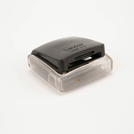 Lexar Professional LRW400 Dual Slot SD & CompactFlash Reader - SKU#1675458
