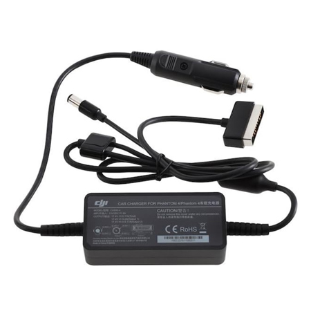 DJI Part 42 Car Charger Kit for Phantom 4 Intelligent Flight Battery and Remote Controller