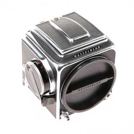 Hasselblad 500C Medium Format SLR Camera Body (Chrome) with Folding Waist Level Finder